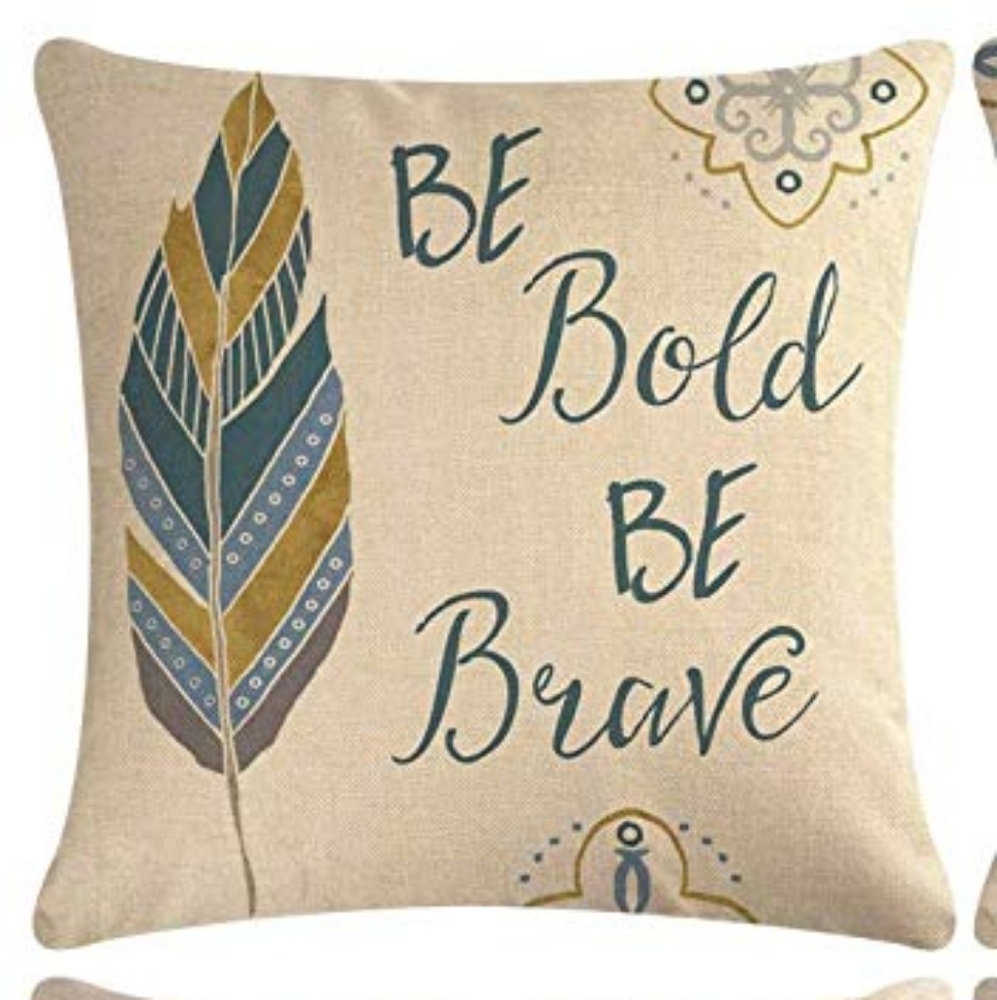 ⭐NEW⭐ - "Be Bold, Be Brave" Pillow - 18X18